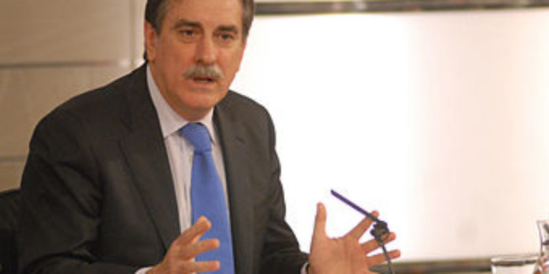 Conferencia D. Valeriano Gómez, Ex ministro de Trabajo